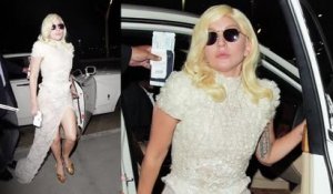 Lady Gaga perd presque l'équilibre à cause d'un paparazzo