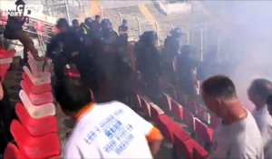 Football / Les exercices anti-hooligans à Nice