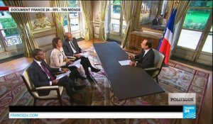 En Afrique, "Hollande est en permanence dans un entre-deux"