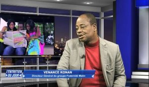 Entretien du Jour avec  Venance Konan 071015