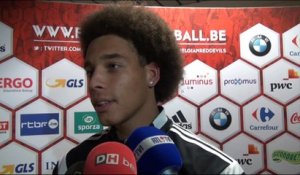 Witsel: "Je joue là où le coach me met"