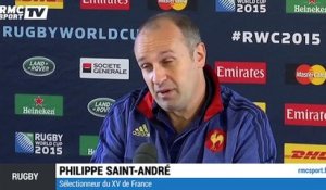 France-Irlande : Saint-André parle d'un "attentat" sur Papé