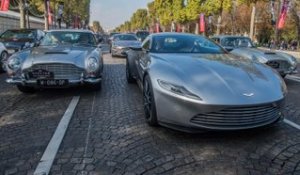 L’Aston Martin DB10 descend les Champs-Elysées !