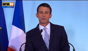 Valls "entend la colère" des policiers, mais "il n'y aura jamais de rupture entre la police et la justice"