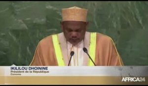 DISCOURS - Ikililou Dhoinine lors de la 70e session de l'Assemblée générale des Nations Unies