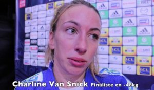 GC Paris 2015 - Charline Van Snick : "Ma première finale de Grand Chelem"