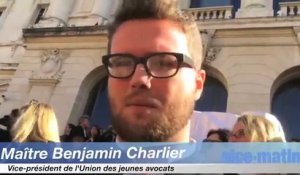 Les avocats en grève manifestent à Nice