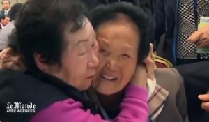 Etrouvailles ​émouvantes entre des familles coréennes du nord et du sud
