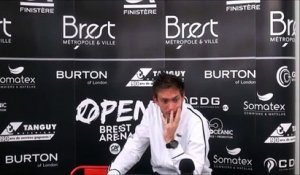 ATP - Open Brest Arena - Nicolas Mahut : "Déçu de quitter aussi vite Brest"