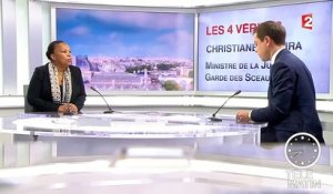 Christiane Taubira : "Madame Le Pen fait de la démagogie en permanence"