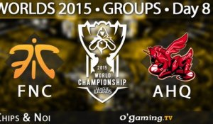 Fnatic vs ahq e-Sports Club - World Championship 2015 - Phase de groupes - 11/10/15 Game 6