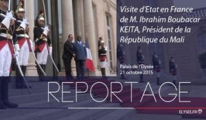 [REPORTAGE] Visite d'État en France de M. Ibrahim Boubacar Keïta, président du Mali