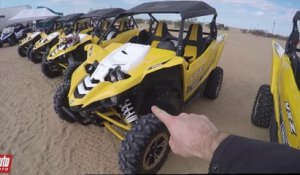 Yamaha YXZ1000R (2016) : Essai du SSV avec Stéphane Peterhansel en Californie