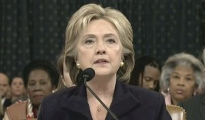 Hillary Clinton assume sa responsabilité dans les attaques de Benghazi en 2012
