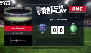 PSG-ASSE (4-1) : le Goal-Replay avec le son RMC Sport