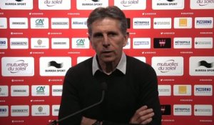 Foot - FRA - CdL - Nice : Puel «On a tendu une joue, on va essayer de ne pas tendre la deuxième»