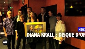 Diana Krall : remise de disque d'or pour l'album Wallflower