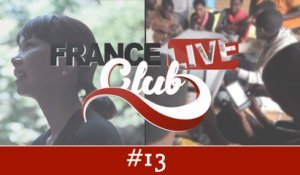 France Live Club #13. Le documentaire des gens heureux, une bibliothèque humanitaire et des hommes volants