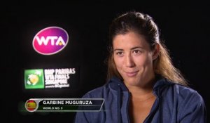 Masters - Muguruza : "Ça va être très dur contre Kvitova"