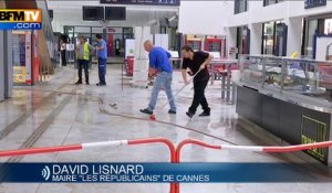 Le maire de Cannes en appelle aux stars après les inondations