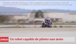 Yamaha présente son robot motard