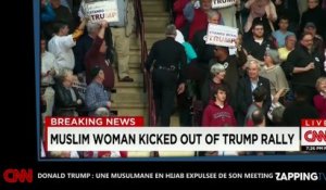 Donald Trump : Une musulmane en hijab expulsée de l’un de ses meetings (vidéo)