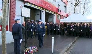 Attentats de janvier : François Hollande rend hommage à la policière tuée à Montrouge