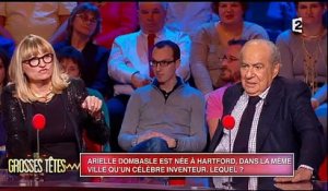 Christine Bravo agacée par Arielle Dombasle hier sur France 2 - Regardez