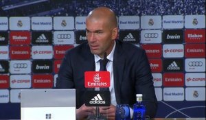 19e j. - Zidane : "Très content de Bale"