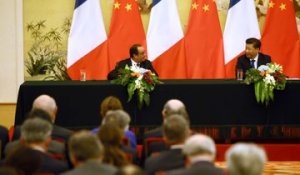 Conférence de presse avec le président Xi Jinping