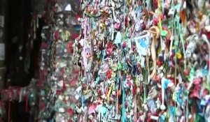 Etats-Unis : le mur de chewing-gums de Seattle va être nettoyé pour la première fois depuis vingt ans