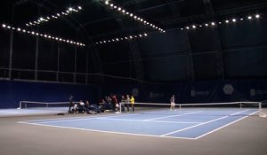 Le BNP Paribas Masters dans l'oeil des joueurs - Les courts d'entraînement