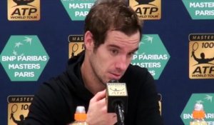 ATP - BNPPM - Richard Gasquet : "Ce sera un bonus si je joue à Londres aux Masters"