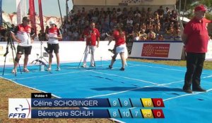 Schuh VS Schobinger - Match bronze scratch femmes FITA | Montpellier 2015