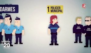 Police municipale : en 20 ans, le nombre d'agents a été multiplié par deux