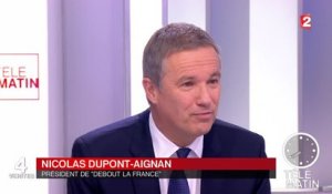 Les 4 vérités - Nicolas Dupont-Aignan - 2015/11/13