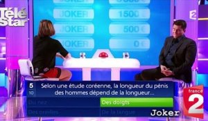 Joker : Olivier Minne plaisante sur une étude concernant la taille du pénis