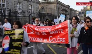 Loi Santé. 350 médecins en colère dans les rues de Vannes