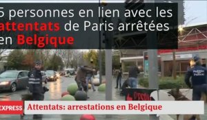 Attentats: arrestations en Belgique