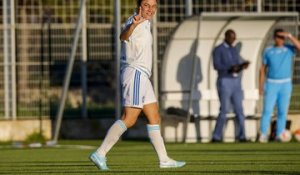 D2 féminine - OM 5-0 Monteux : le but de Sandrine Brétigny (73e)