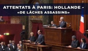 Attentats à Paris: Hollande - «De lâches assassins, de méprisables tueurs»