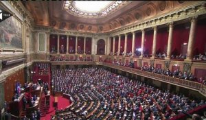 François Hollande devant le Congrès : "la France est en guerre"