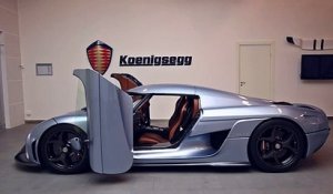 La Koenigsegg Regera avec une carrosserie
