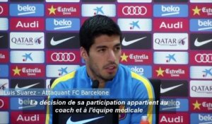 Real-Barça: Selon Suarez, Messi a de "bonnes sensations" et pourrait jouer