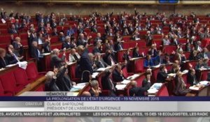 Comment l'Assemblée a voté la prolongation de l'état d'urgence pour trois mois