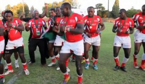 La danse de la victoire du Kenya après sa qualification