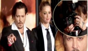 Exclu Vidéo : Amber Heard et Johnny Depp : Un couple qui sait faire le love show !