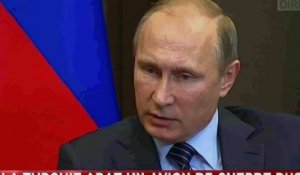 Poutine : « un coup porté dans le dos par les complices des terroristes »