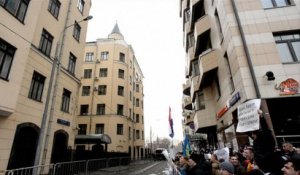 Moscou:jets de pierres et vitres brisées à l'ambassade turque