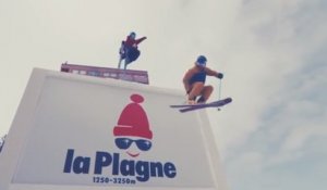 Une course-poursuite épique à skis à La Plagne